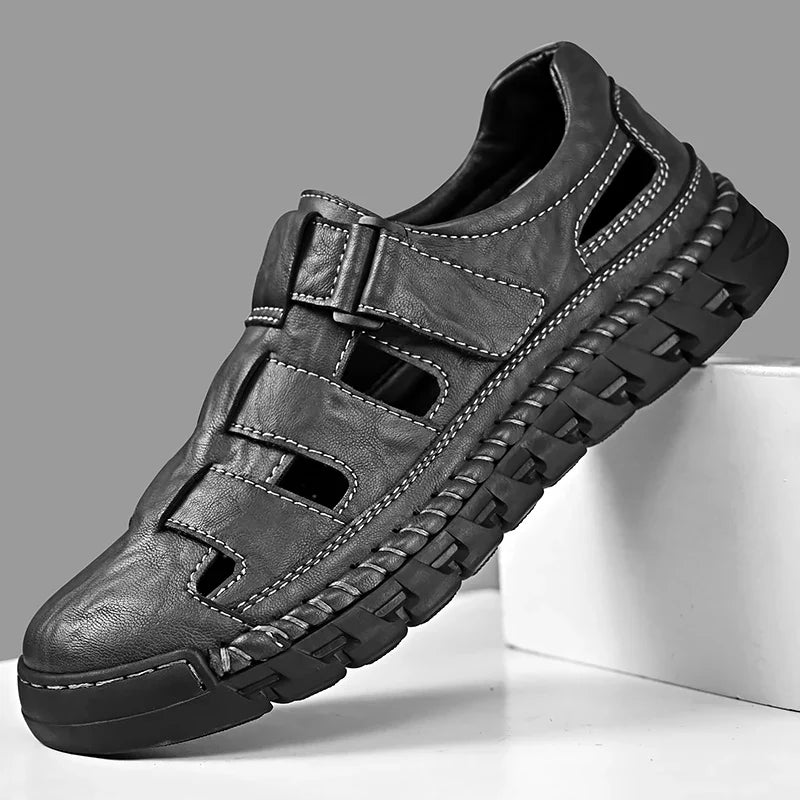 Wayport Leather Sandals