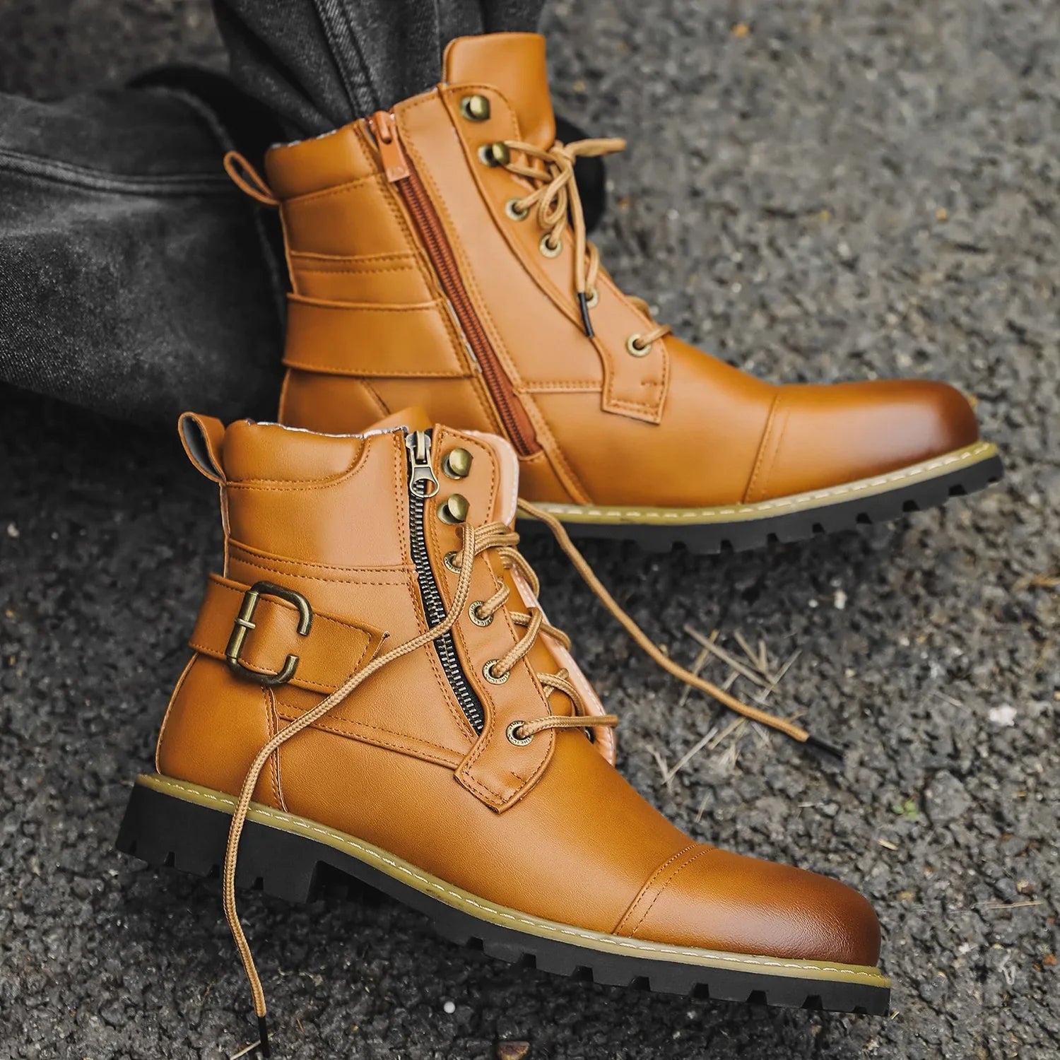 Challenger Genuine Leather Boots