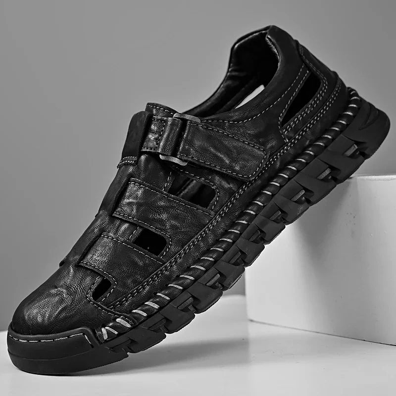 Wayport Leather Sandals