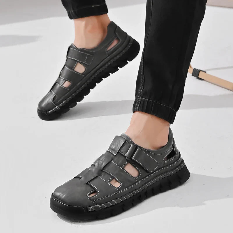 Wayport Leather Sandals